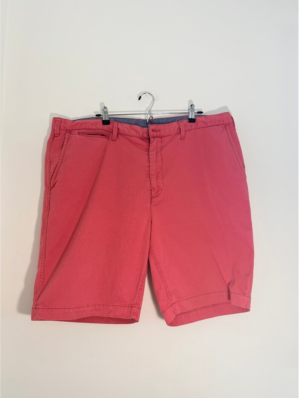 Polo Ralph Lauren Classic Fit Men's Cotton Chino Shorts Coral Pink Size 44B